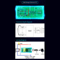 Módulo De Medidor Multifuncional Digital PZEM-004T Para Arduino TTL COM2\COM3\COM4 Rango De Voltaje AC 80-260V Consumo De Energía 10A 100A - details 4