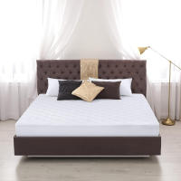 La colcha blanca es suave y agradable para la piel y es adecuada para la ropa de cama del dormitorio, funda protectora 150 - details 3