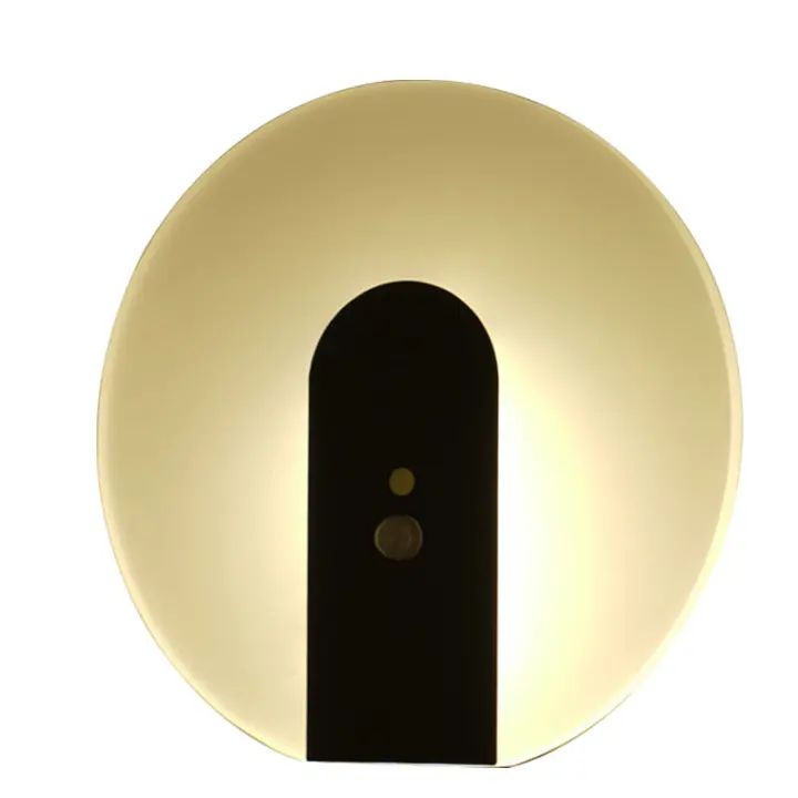 Lámpara De Pared LED Con Sensor De Cuerpo Y Voz Inteligente Recargable Sin Cableado Y Con Adhesión Magnética Para El Hogar Luz Nocturna Para Comedor Dormitorio Y Foyer - 1
