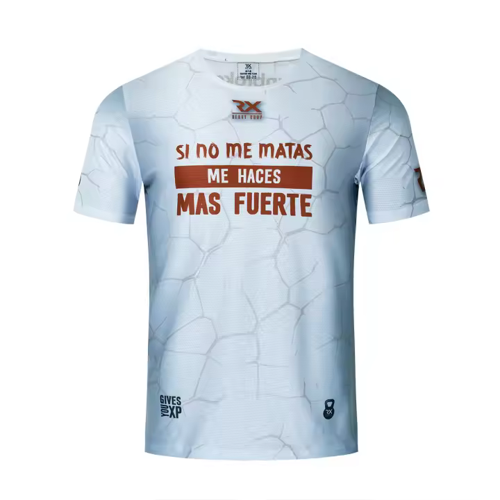 Camiseta Cross Training técnica Más Fuerte! poliéster - Rx Heavy Rx Heavy Camiseta hombre tecnica - 1