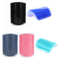 Cepillo Para Gatos Esquina Masajeador Self Groomer Comb Cepillo Para Rascar Y Peinar El Roce En La Cara De Gato Producto De Combinado Plástico - details 0