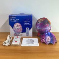 Proyector De Galaxia Con Huevo De Dinosaurio Y Control Remoto Altavoz Bluetooth Luz Nocturna LED Proyección Estelar Regalo Para Niños - details 22