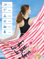 Toalla De Playa Grande Microfibra Toalla De Secado Rápido Nube De Arena Toalla De Piscina Para Adultos Viajeros Aldults Toalla De Natación S3 - details 4