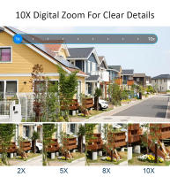 Cámara IP 4K 8MP Doble Lente Exterior Impermeable 360° Detección Humana Vigilancia De Video Seguridad CCTV Protección PTZ Cámara 4G - details 8