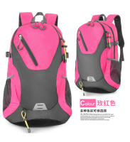 Mochila clásica de 40L para exteriores para hombre y mujer, bolso de viaje impermeable de alta calidad, Mochila deportiva informal de retales - details 24