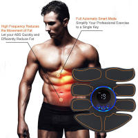 Estimulador De Músculos Abdominales USB Recargable Para Ejercicio De Brazos Fitness ABS Instrumento De Entrenamiento Muscular Para Hombres En Casa - details 2