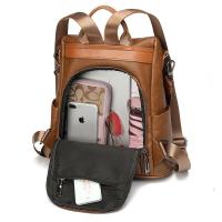 Mochila antirrobo para mujer, morral de viaje multifuncional a la moda, impermeable, de gran capacidad, escolar, 2023 - details 2