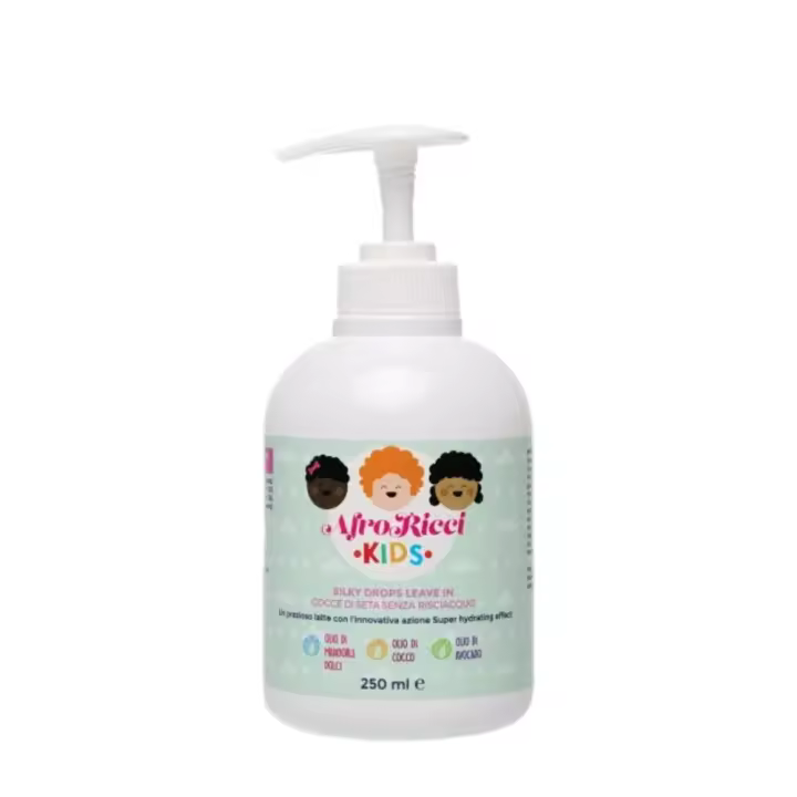 AfroRicci Kids Gocce Di Seta Senza Risciacquo 250ml - 1