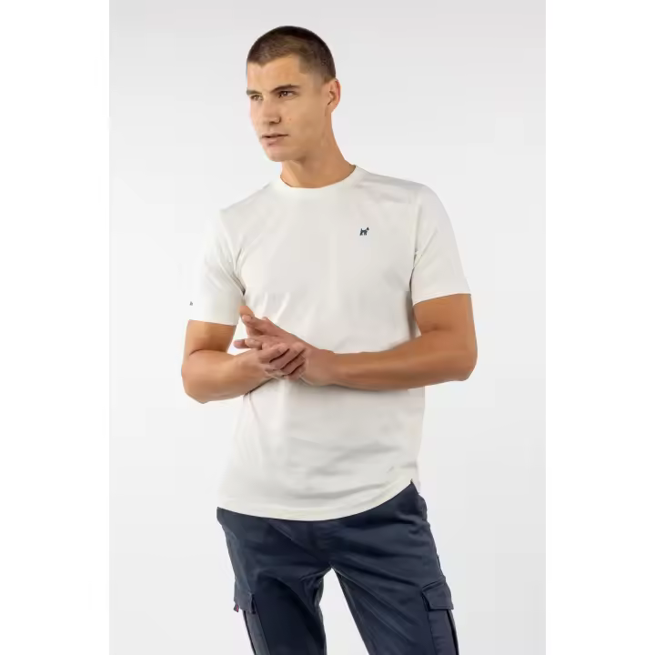 Camiseta Básica Blanca Williot - 1