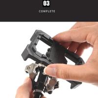 Adaptador De Pedal Auto-Desbloqueable Para Shimano M520/M540/M8000 Placa De Bloqueo De Pedal MTB Richy SPD No Desmontable Para Bicicletas De Montaña Y Carretera - details 7