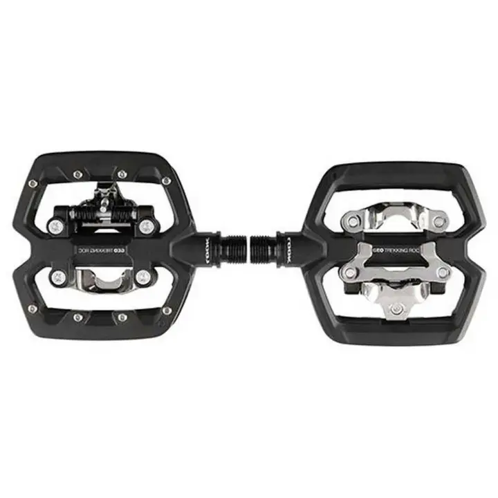 Look Pedales Geo Trekking Roc Negro,Plateado - 1