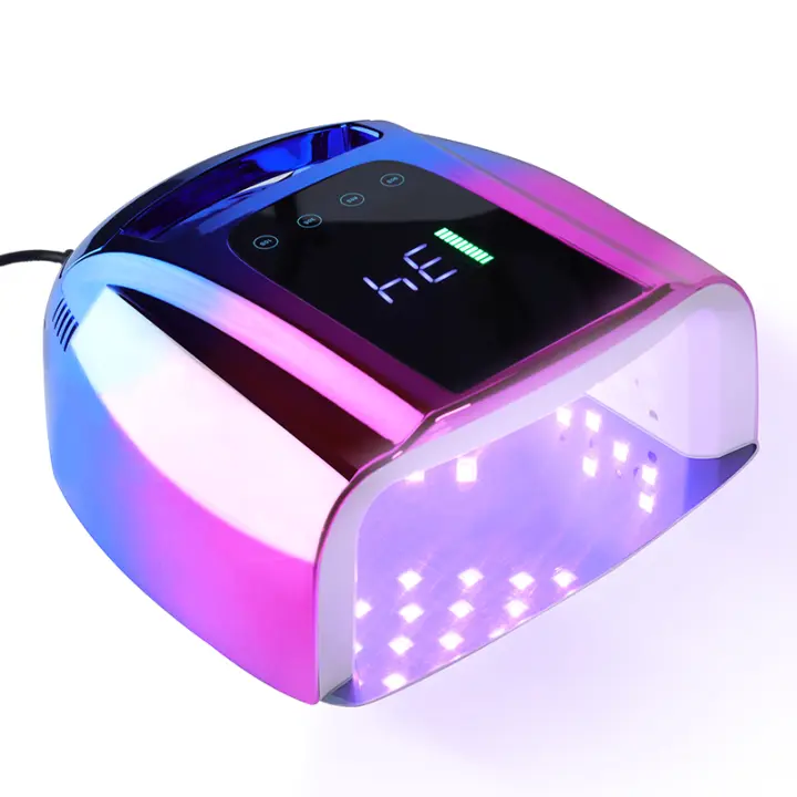 Lámpara Secadora De Uñas Profesional UV Con 42 LED Recargable Y Sin Cable Para Polvos De Uñas Secado De Manicura Herramienta De Cuidado De Uñas - 1
