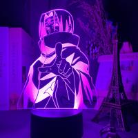 Lámpara Nocturna 3D Anime Naruto Figura De Team 4 Shisui Uchiha Madara Luminosa En Acrílico Regalo De Navidad Para Niños Y Niñas - details 0