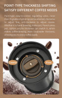 Molino De Café Manual Portátil Herramienta De Molienda De Polvo Para Hogar Utensilios De Café Conveniente Para Transportar - details 3