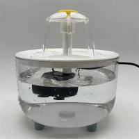 Fregadero De Agua Para Gatos Con Circulación Automática Y Suministro De Energía USB Translúcido Para Hidratación Fresca - details 3