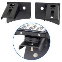 2PCS Soportes De Montaje Para Faros De Niebla LED Y Luz De Trabajo En Pilares a Del Parabrisas Para Jeep Wrangler 2007-2017 Accesorios Universales De Coche Material ABS Negro - details 9