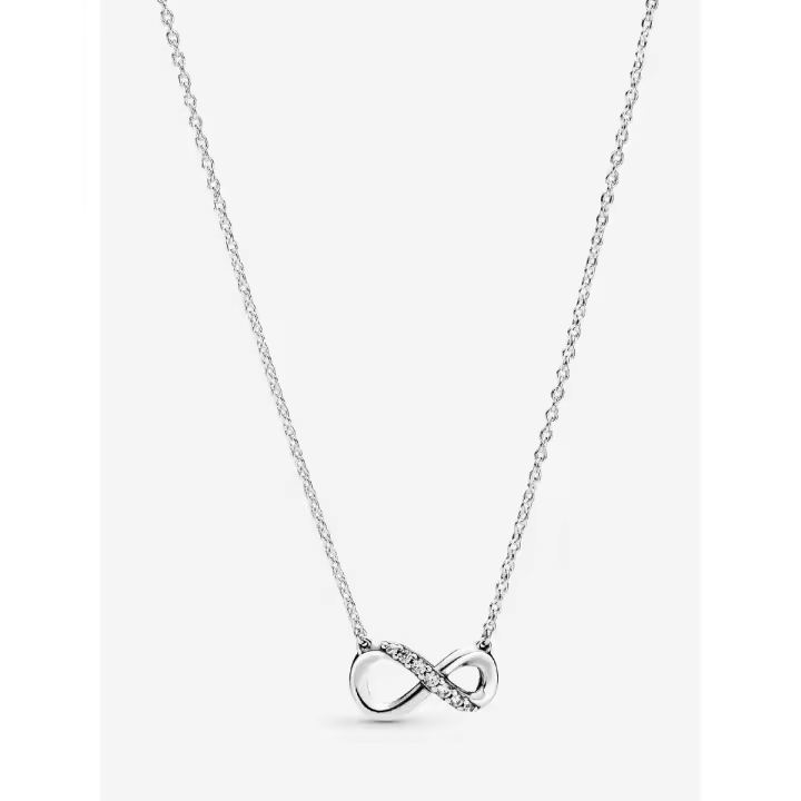Pandora - Collar with Colgante de Infinito brilliant-Plata de Lei - 1