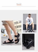 Sandalias Para Hombre Verano Comodidad Casual Playa Retro Zapatillas De Exterior Material Superior Algodón Estilo Gladiator - details 10