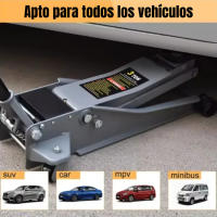 Gato hidráulico de 3T  Swiss Kraft con una altura de elevación de 75 a 500 mm y doble pistón hidráulico - details 0