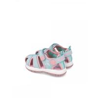Zapatos primeros pasos bebé niña GARVALIN 252820-B269 SANDALIA TREKKING AQUA/ROSA 34502 25V - details 2