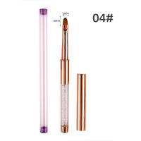 Pincel De Dibujar Para Uñas Con Diamantes Y Patrones De Líneas Herramienta De Manicura Acrílico UV Gel Extensión 5Estilos - details 7