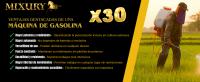 Sulfatadora Mochila con Carro a Gasolina MIXURY X-30.  2T, 27cc., 1,2 cv., 8 lt/min. 30l. Lanza de 90 cm y manguera de 10 m - details 5