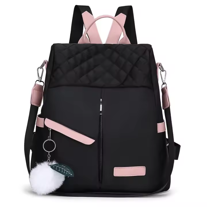 Mochila informal de de de tela Oxford, bolso bolso escolar viaje antirrobo, hombro bidireccional mul - 1