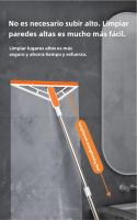 Cepillo Mágico Multifuncional De Silicona Para Cocina Y Baño Eliminador De Pelos De Pelo De Mano De Mopa Inalámbrico - details 11