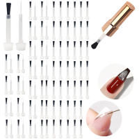 Kit De 25 Pinceles De Uñas Desechables Con Cabezales Y Mango Reemplazo Para Esmalte De Uñas Y Polvo De Acrílico Herramientas De Manicura - details 1