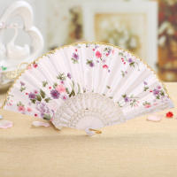Abanico De Lujo En Estilo Español Vintage Con Diseño De Estampado Y Encaje Plegable Para Danza Y Decoración De Bodas Y Fiestas - details 0