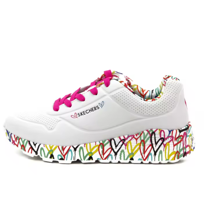Skechers mod. 314976 deportivas para niña en sintetico, cordones - 1