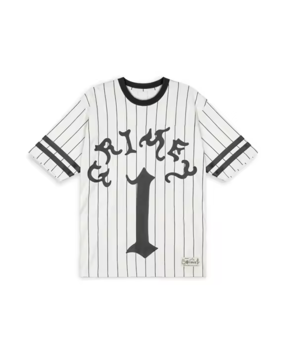 Camiseta Grimey Blanca Causing Panic Heavyweight Football Jersey - 1