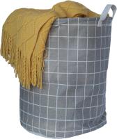 Cesta de Lavadería o cesta de almacenamiento plegable, Gris, para la Organización y el modelo de su hogar, cesta de lavado plegable-Almacenamiento de ropa multifuncionales, ahorra Espacio, fácil de transportar - details 2