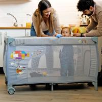 Asalvo Cuna de Viaje 4 en 1 Mix Plus – Cuna, Parque, Cambiador y Centro de Juegos con Doble Altura, Arco de Juegos, Gatera y Bolsa de Transporte - details 2