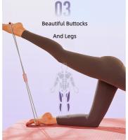 Banda De Yoga De Tensión 8 Para Ejercicios De Estiramiento Y Adelgazamiento Multiusos Equipo De Fitness Ropa Elástica De Pull Para Entrenamiento De Brazos Piernas Pecho Y Abdominales - details 6
