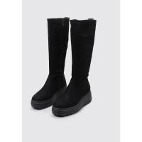 MTNG 59572 Botas Con Cuña Mujer Negro - details 0