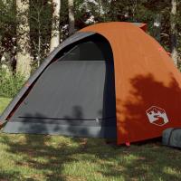 vidaXL Tienda de Campaña Iglú 4 Personas Tela Opaca Impermeable Toldo Color Azul,  orange,  Verde y mas - details 2