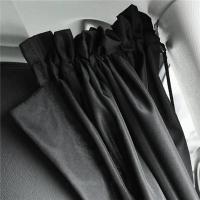 2PCS/set Cortina De Privacidad Para Coche Sunshade Universal Para Taxi Protección De Partición Interior Para Negocios - details 3