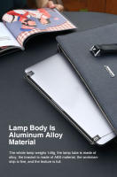 Lámpara De Escritorio LED Aluminio 5 Colores Luz De Pantalla Portátil Barra De Iluminación Dimmer USB Para Cuidado De Los Ojos - details 2