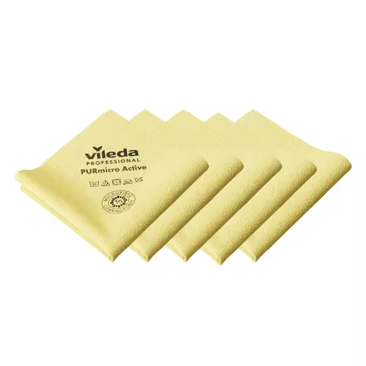 Pack 5 unidades bayeta PUR Micro Vileda Amarilla - 1