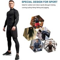 Camiseta De Compresión Para Hombre Con Cuello Alto Anime Berserk Secado Rápido Muscular Deporte Fitness Running Entrenamiento - details 14