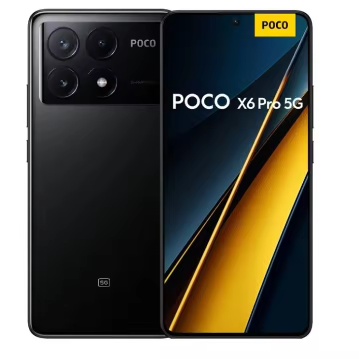 POCO X6 Pro 5G 12/512GB Negro Libre, Pantalla AMOLED de 6.67” 120Hz 1.5K, MediaTek Dimensity 8300-Ultra, Triple cámara de hasta 64MP, 5000mAh, Negro - 1