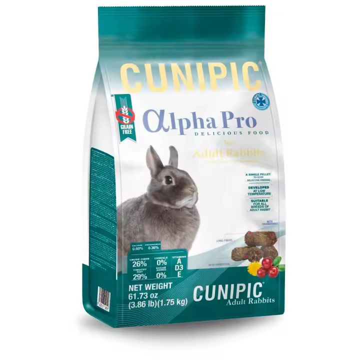 Cunipic Pienso Alpha Pro para Conejos Adultos 1.75Kg - 1