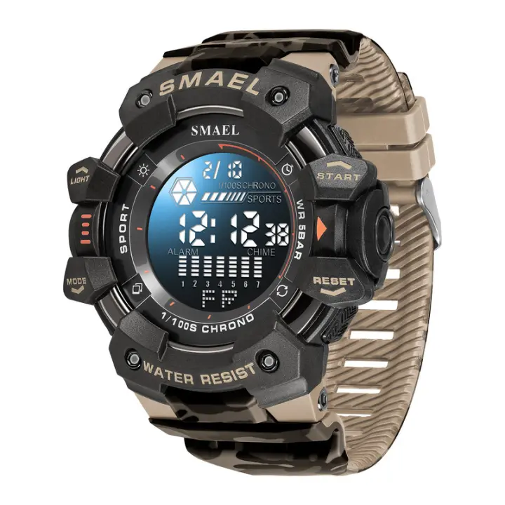 Smartwatches Táctico Reloj Militar Multifunctional para Hombre, resistant to Agua 50 m, bright - 1