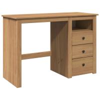 vidaXL Escritorio Panama madera maciza de pino 112x45x75 cm - details 1
