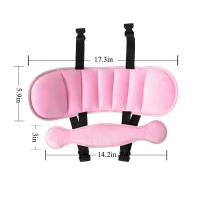 Correa para almohada para el cuello con soporte para la cabeza para asiento de automóvil para niños pequeños - Seguridad para niños y bebés Alivio para el cuello Soporte para la cabeza Correa para dormir con correa de almohada ajustable - details 0