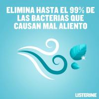 Listerine Enjuague Bucal Mentol 1L, Pack Ahorro 2x1L, Colutorio Con Flúor, Ofrece 24 Horas De Protección, Elixir bucal Mentolado Para un Aliento Fresco y Duradero - details 1