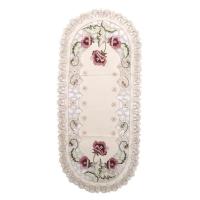 Mantel De Moda Bordado Oval Para Bodas Y Fiestas Cubierta De Mesa Nórdica Para Té Y Café Decoración Del Hogar Material Poliéster/Celulosa - details 5