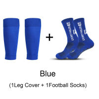 Juego De Cubiertas De Pierna Para Fútbol De Alta Calidad Cómodas Transpirables Protección De Tornillo Antideslizante Calcetines Deportivos Para Baloncesto Talla Unisex - details 3