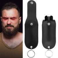Funda De Cuero PU Para Spray De Pimienta Mini Portátil Soporte De Cuero Para Defensa Personal Con Llavero Holster De Spray De Pimienta - details 1